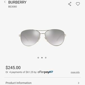New Burberry Sunglasses